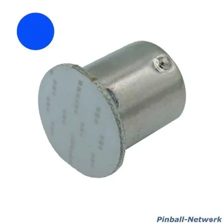 LED Flasherlampe BA15s, blau