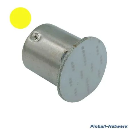 LED Flasherlampe BA15s, gelb