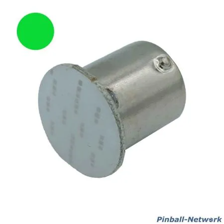 LED Flasherlampe BA15s, grün