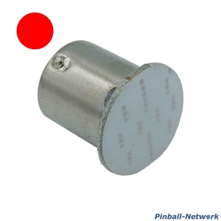 LED Flasherlampe BA15s, rot