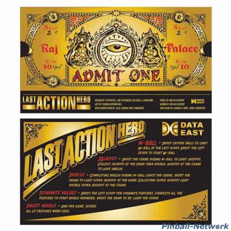 Last Action Hero Custom Cards, Design 2