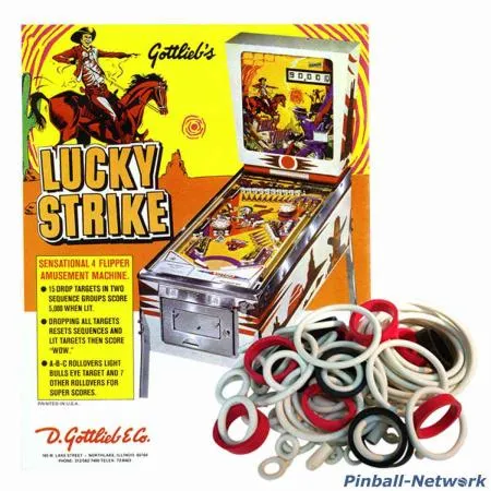 Lucky Strike Gottlieb Gummisortiment