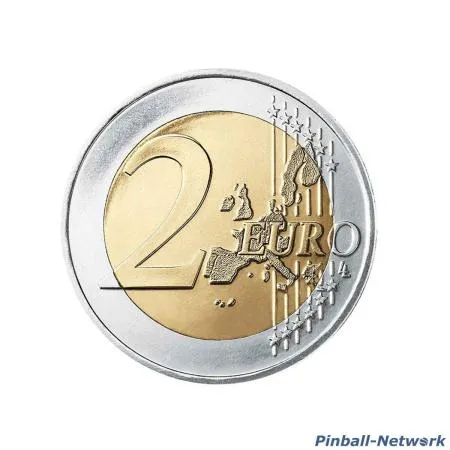 Münzprüfer, 2 Euro Einwurf