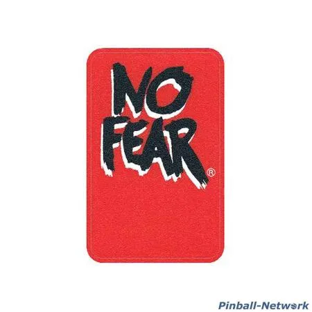 No Fear Drop Target Decal