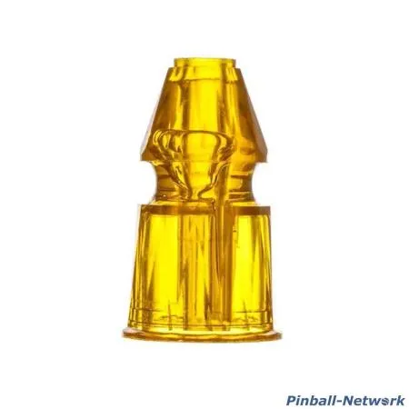 Post Faceted gelb, hoch