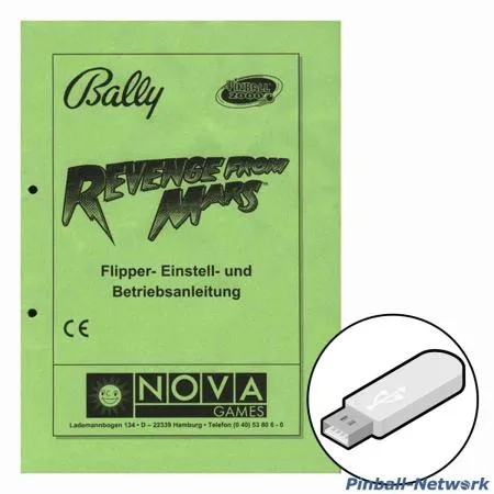 Revenge From Mars Einstell- und Bedienungs-Anleitung