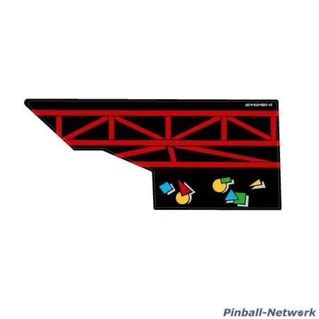 Rollergames Rampen Decal rechts, groß