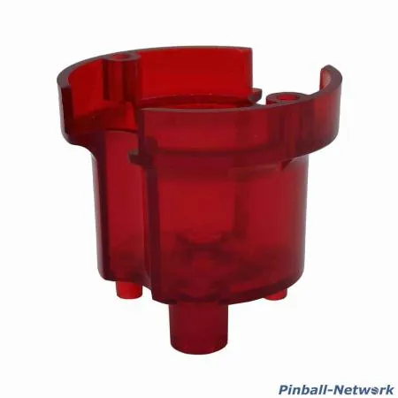 Schlagturmoberteil Data East/Sega/Stern, rot transparent