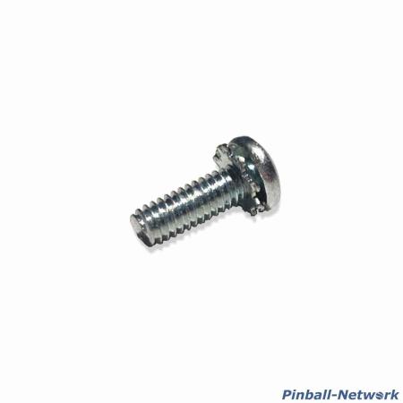 Schraube 6-32 x 1/4" mit Zahnscheibe