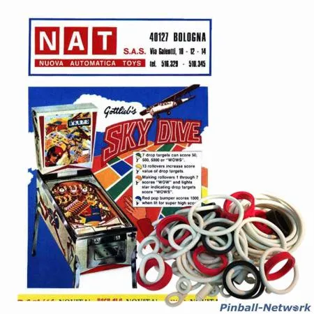 Sky Dive Gummisortiment