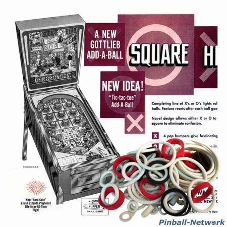 Square Head Gummisortiment