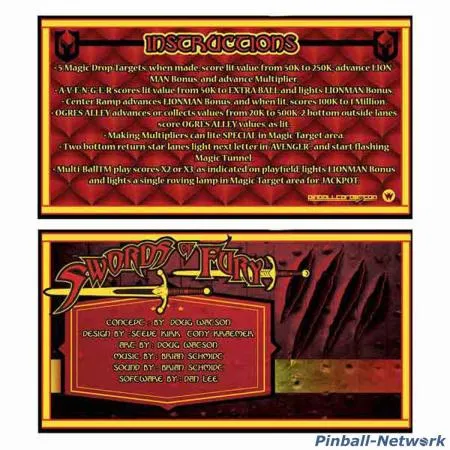 Swords of Fury Custom Cards