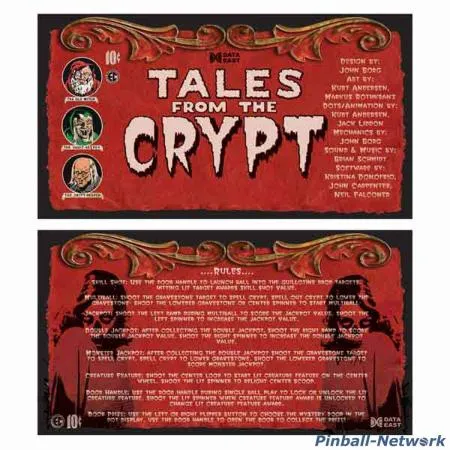 Tales From The Crypt Custom Cards