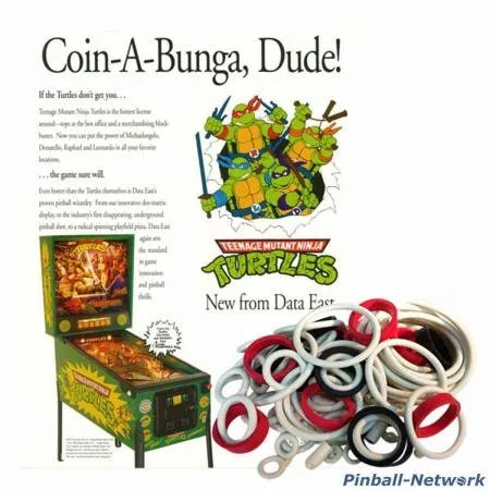 Teenage Mutant Ninja Turtles Gummisortiment