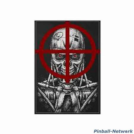 Terminator 2: Judgment Day Custom Drop Target Decal