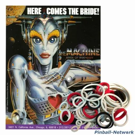 The Machine: Bride of Pinbot Gummisortiment