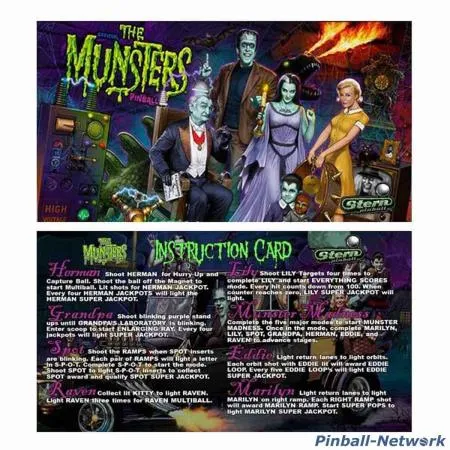 The Munsters Custom Cards
