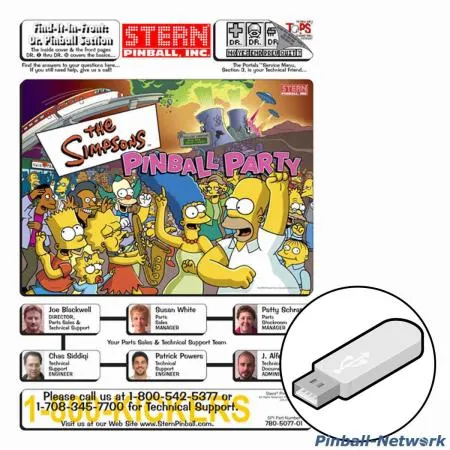 The Simpsons Pinball Party Operations Manual