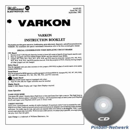 Varkon Instruction Booklet