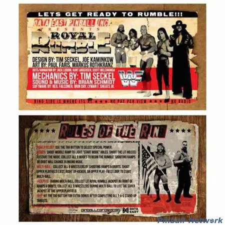 WWF Royal Rumble Custom Cards