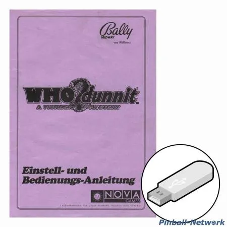Who dunnit Einstell- und Bedienungs-Anleitung