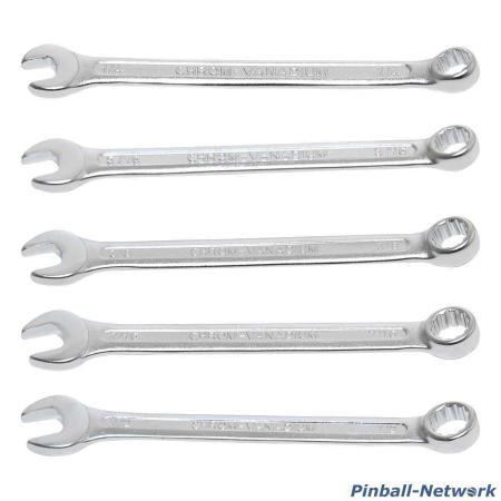 Zoll Maul-Ringschlüssel-Set, 5 teilig