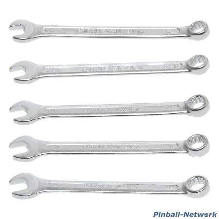 Zoll Maul-Ringschlüssel-Set, 5 teilig