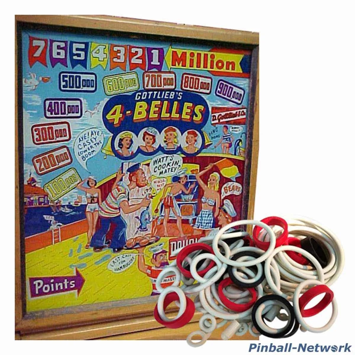 4-Belles Gummisortiment