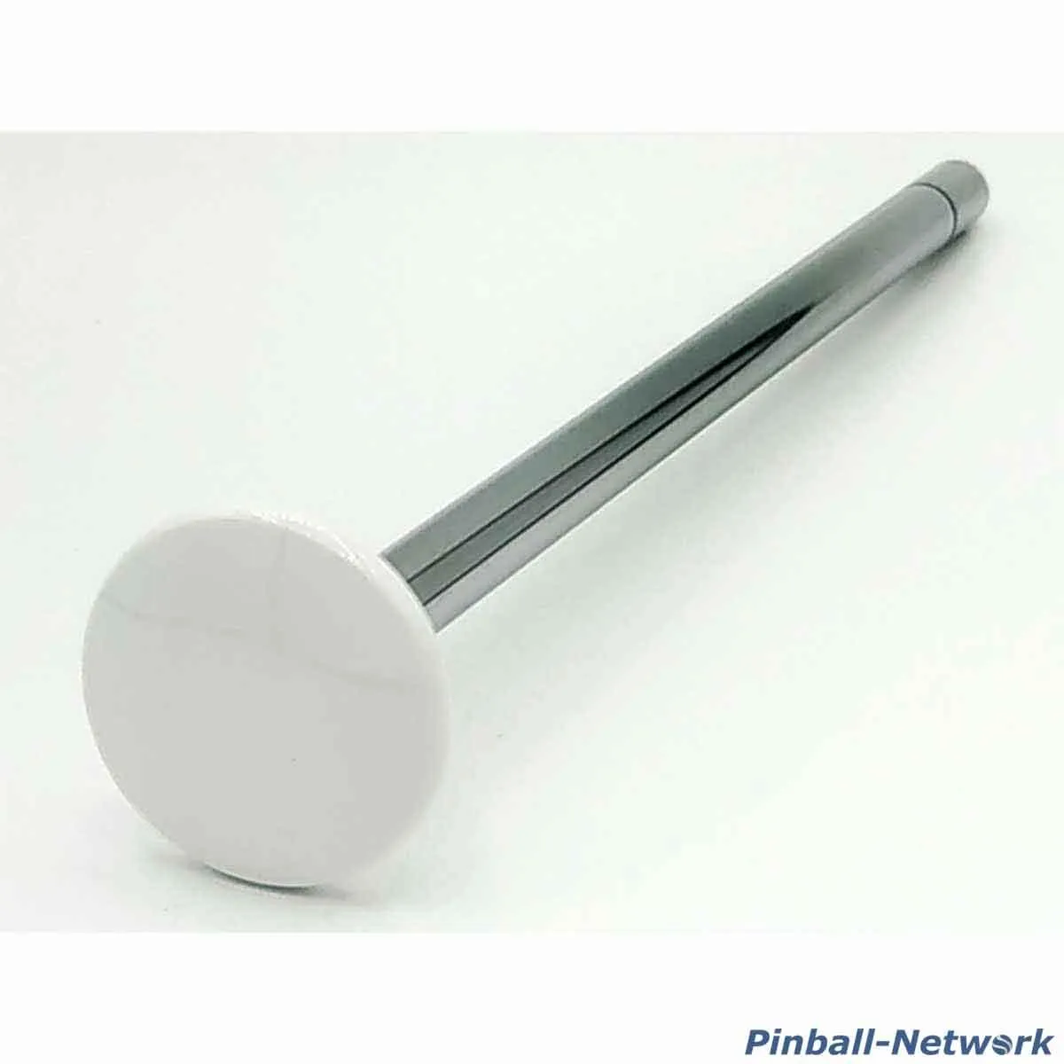 Abschussstange mit Kunststoffknauf, weiß