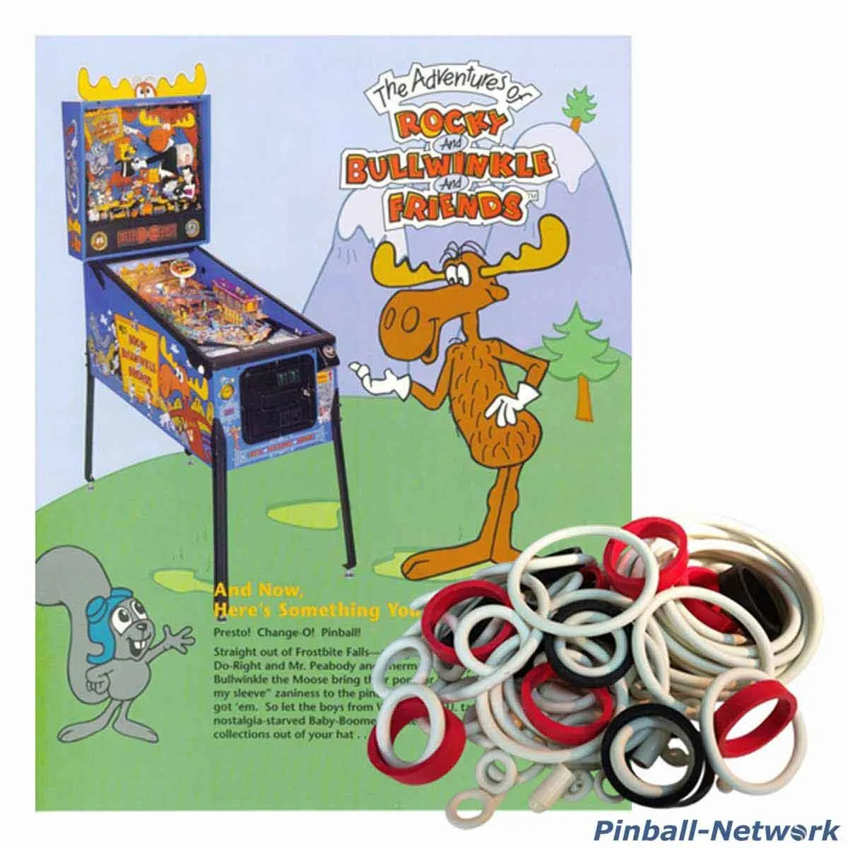 Adventures of Rocky and Bullwinkle and Friends Gummisortiment