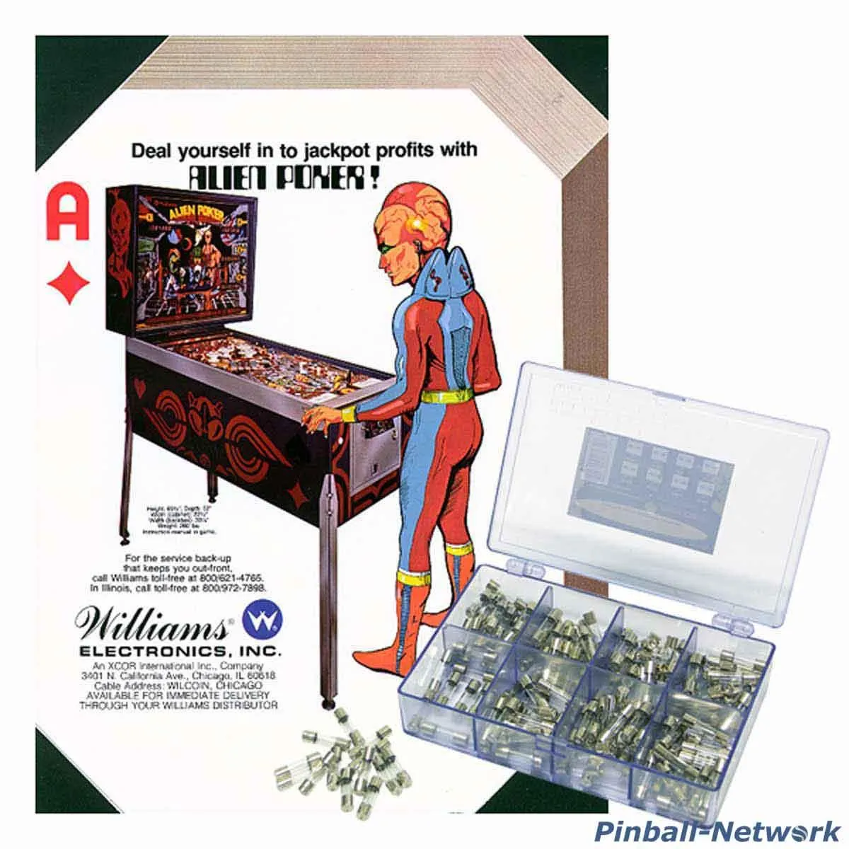 Alien Poker Sicherungssortiment