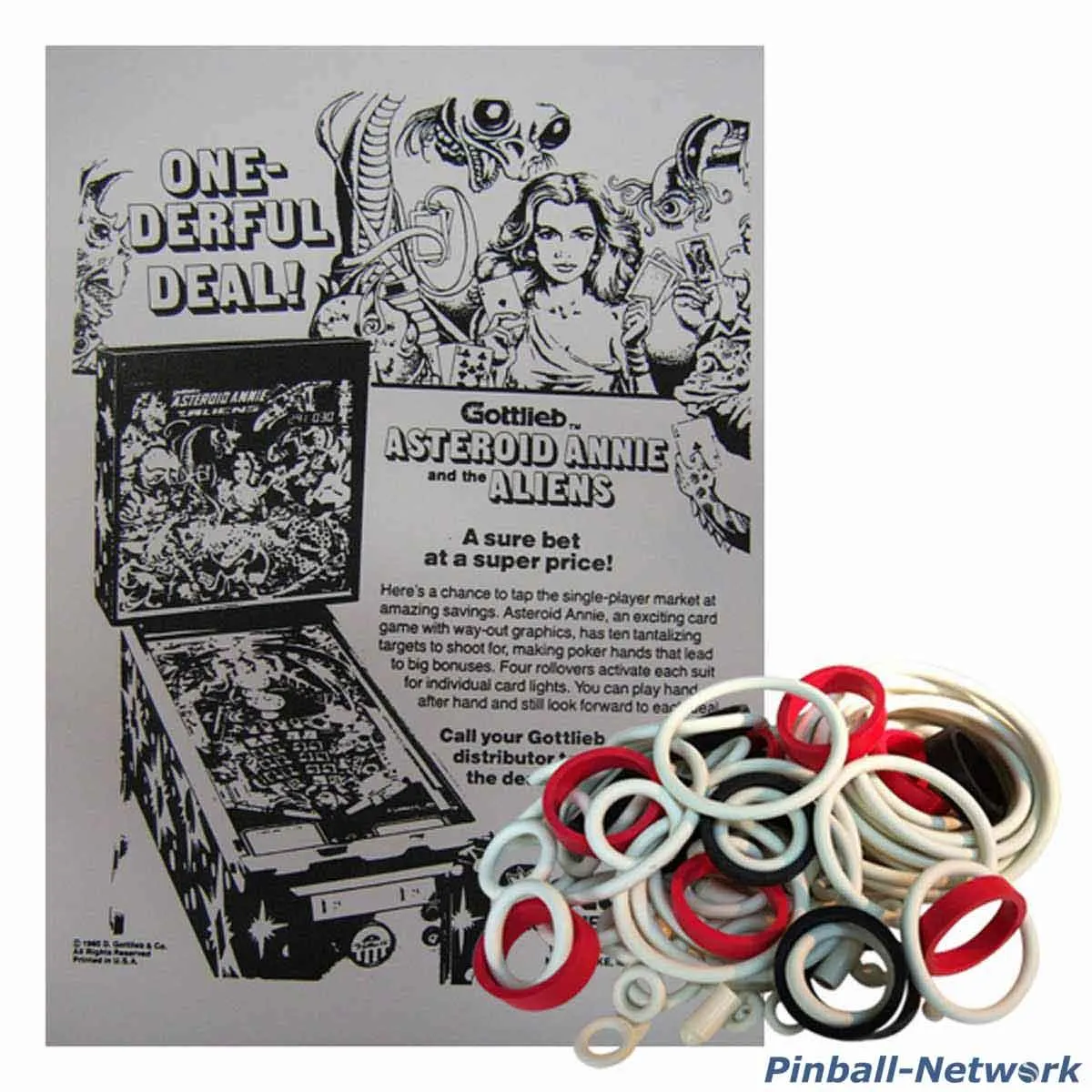 Asteroid Annie and the Aliens Gummisortiment