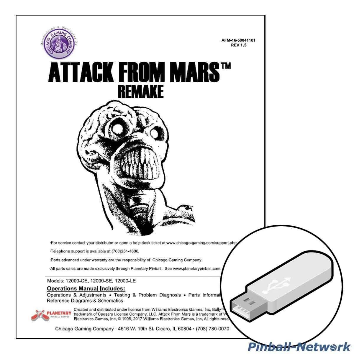 Attack From Mars Remake Operations Manual
