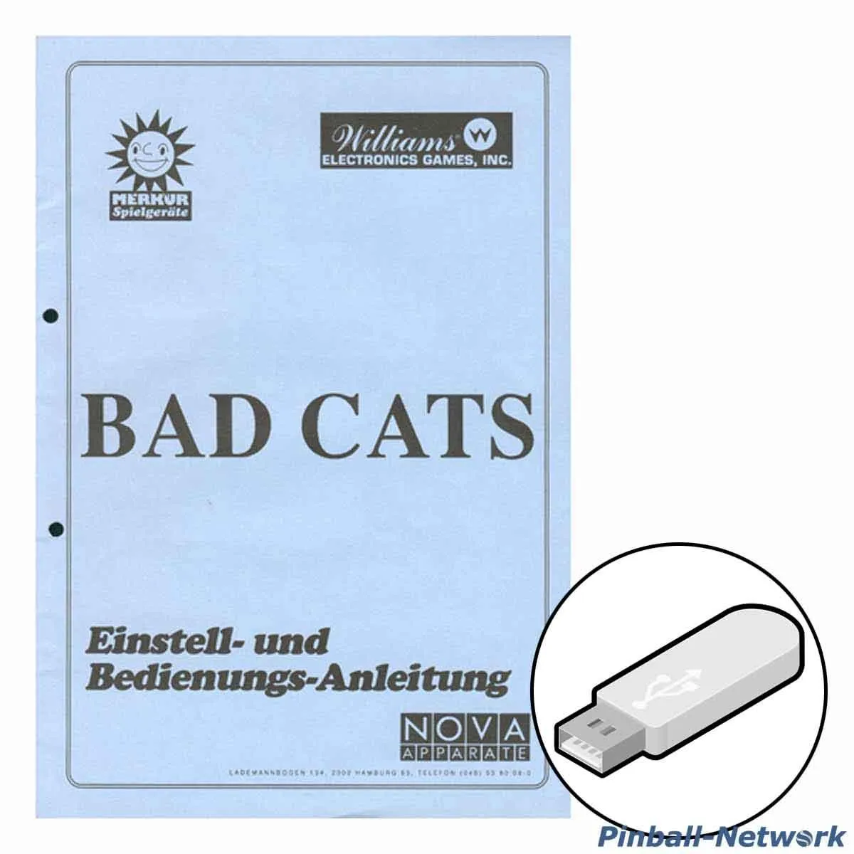 Bad Cats Einstell- und Bedienungs-Anleitung
