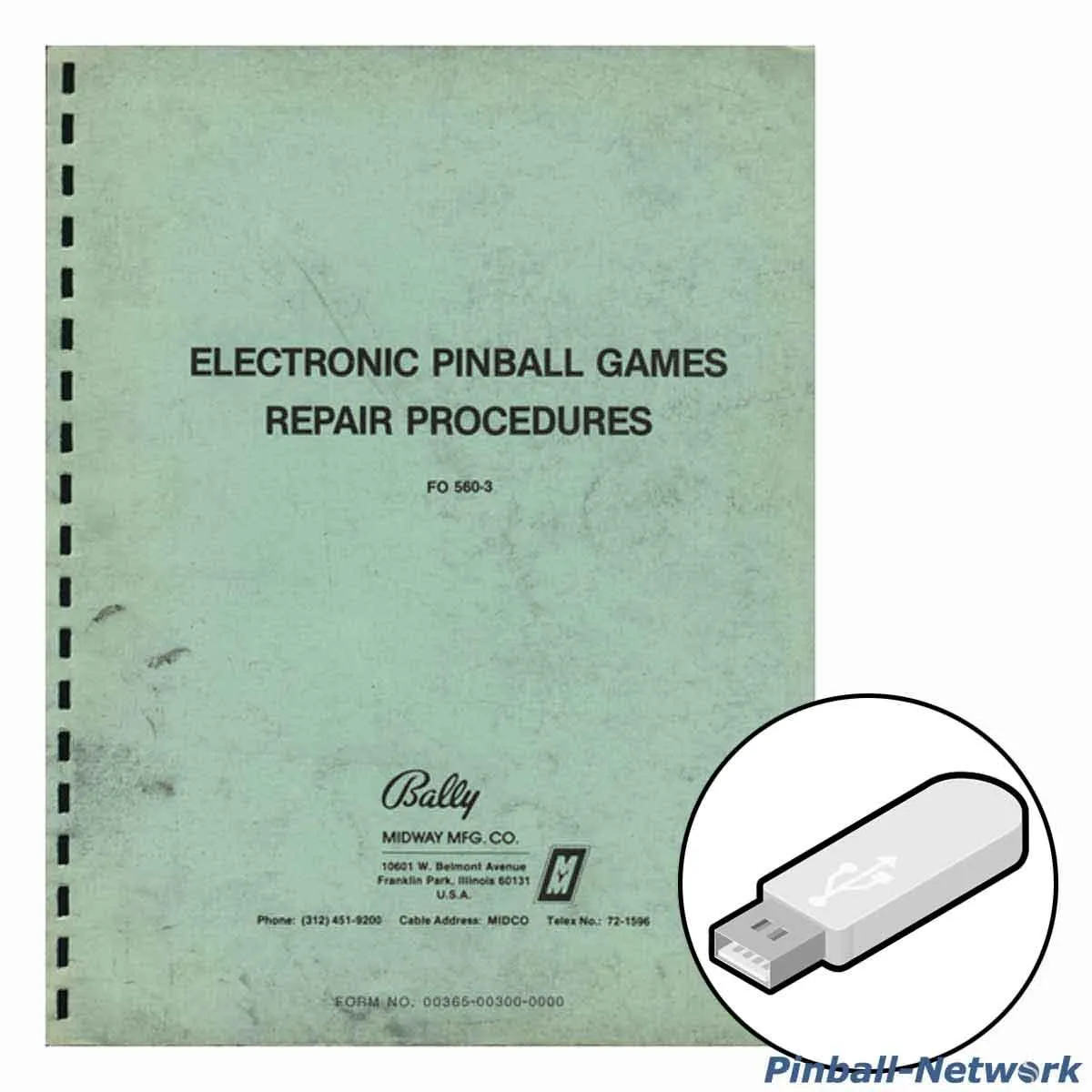 Bally Electronic Pinball Games Repair Procedures FO 560-3