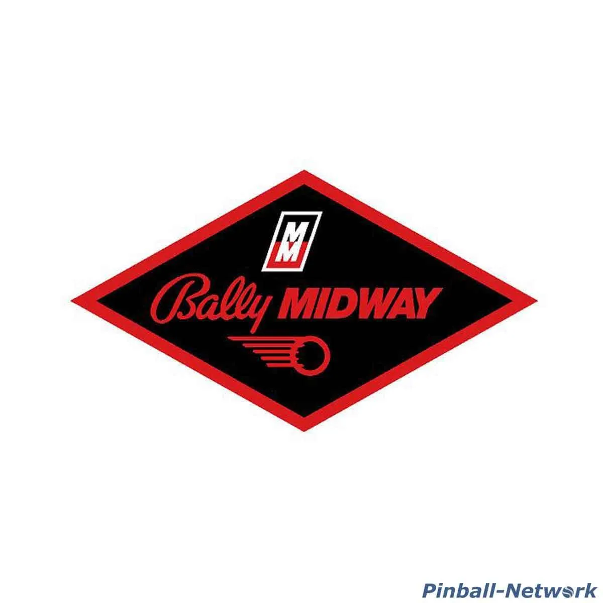 Bally Midway Coin Door Decal