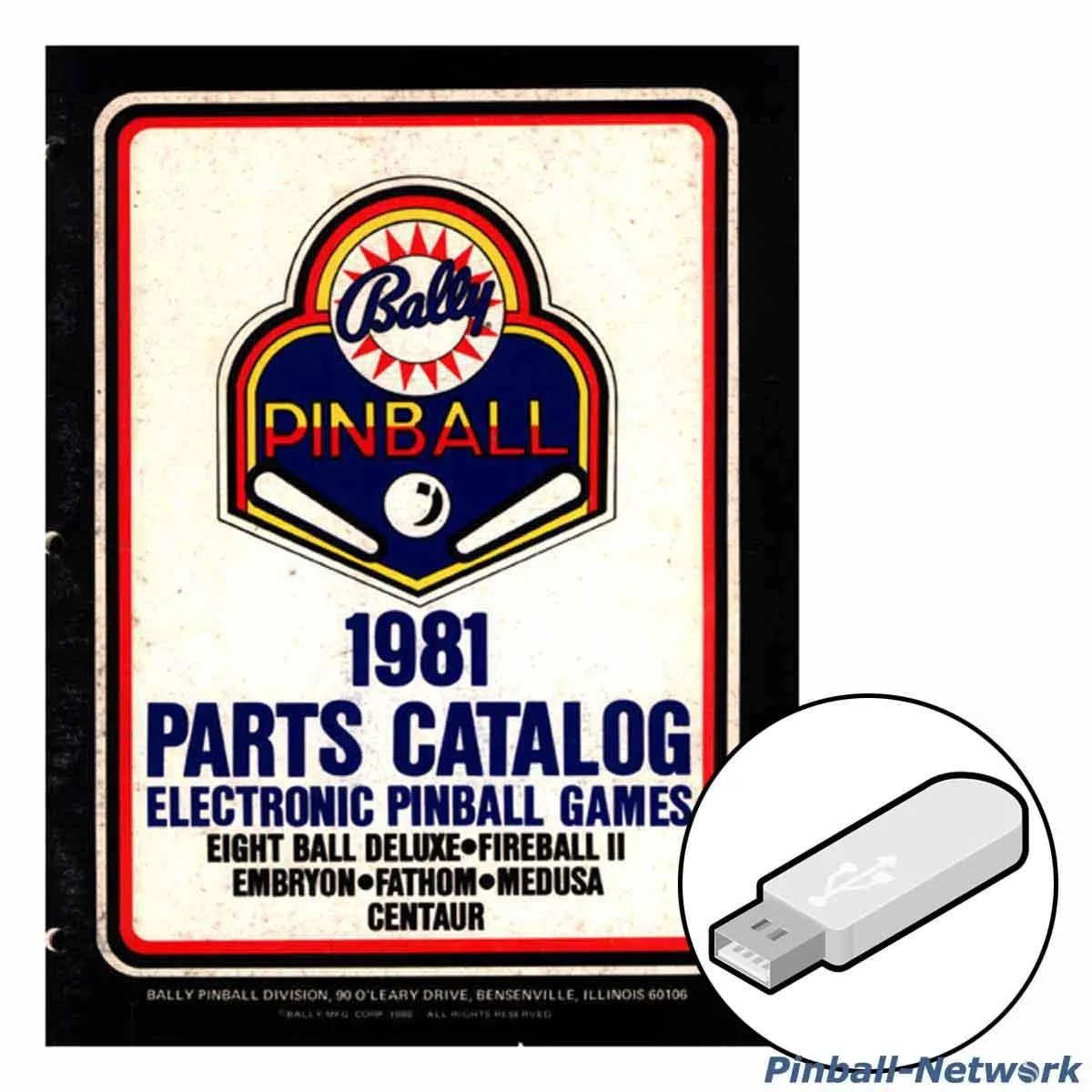 Bally Parts Catalog 1981