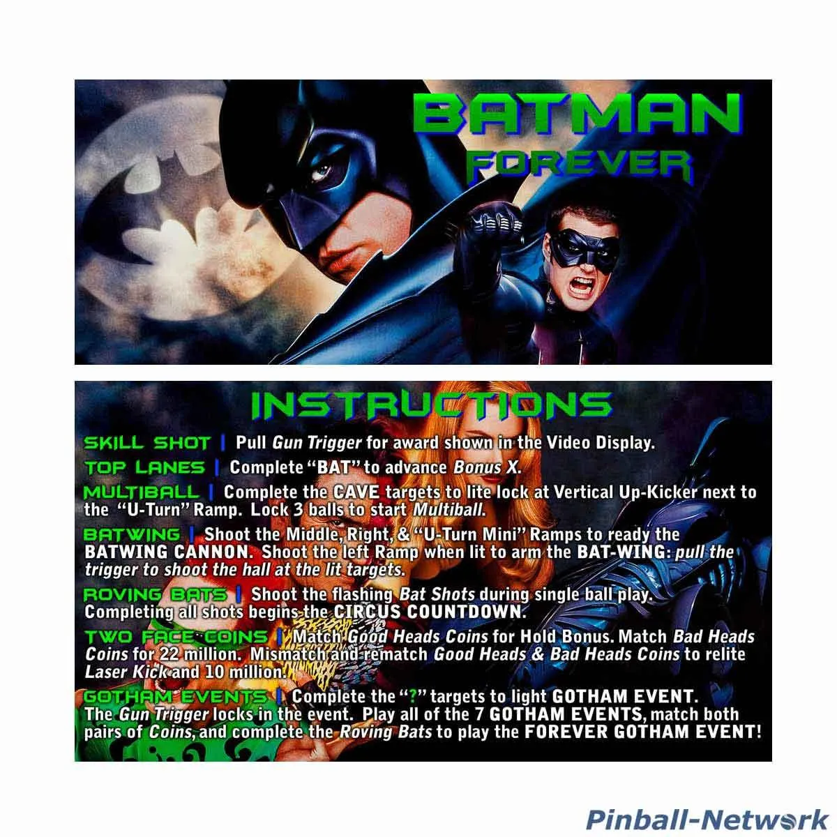 Batman Forever Custom Cards