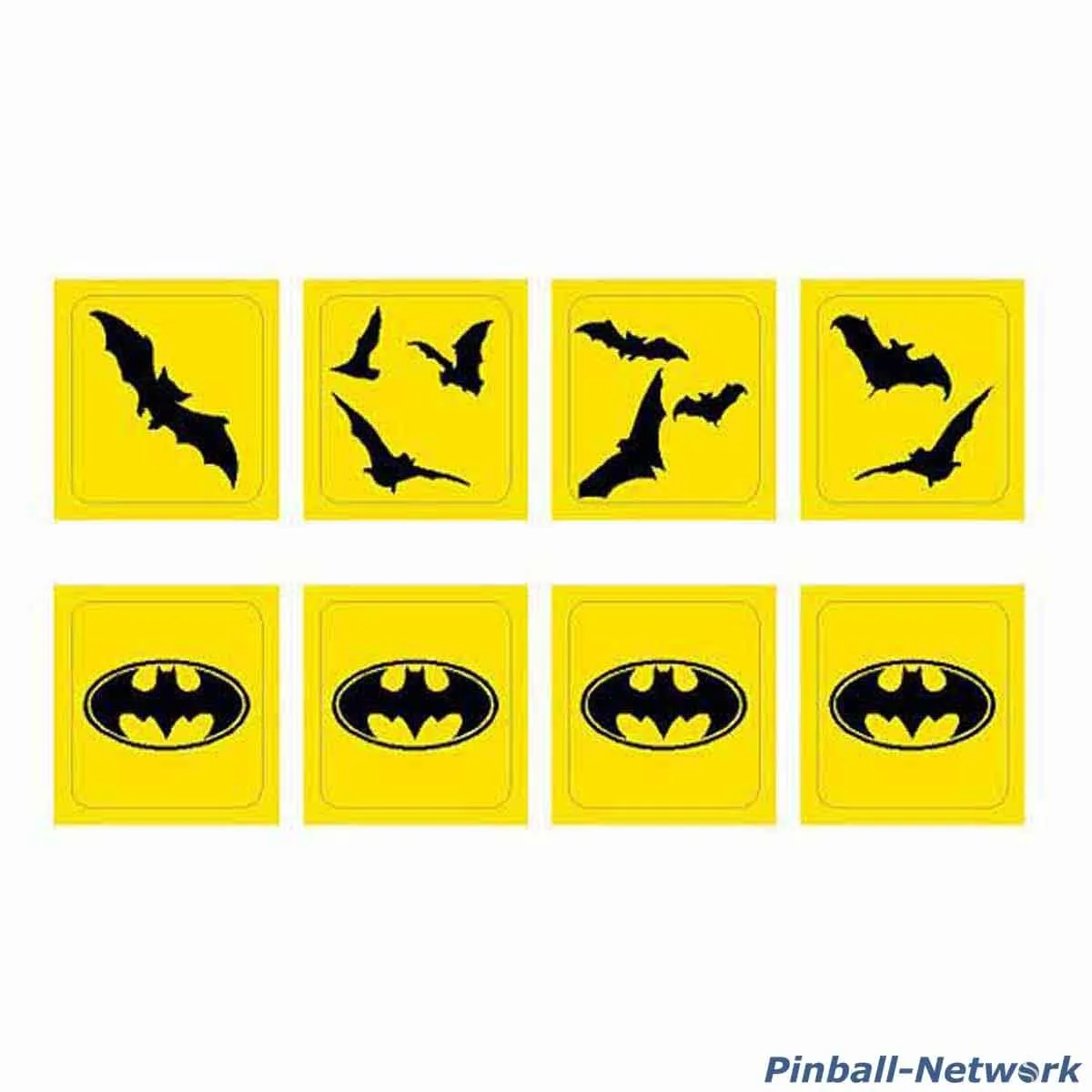 Batman Forever Drop Target Decals