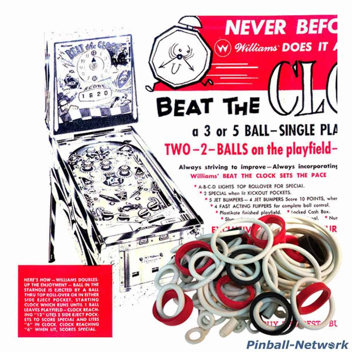 Beat the Clock Williams Gummisortiment