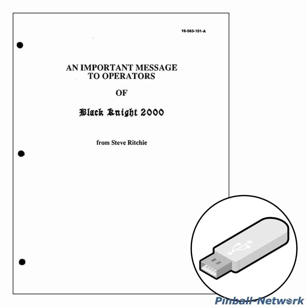 Black Knight 2000 "An Important Message to Operators of Black Knight"