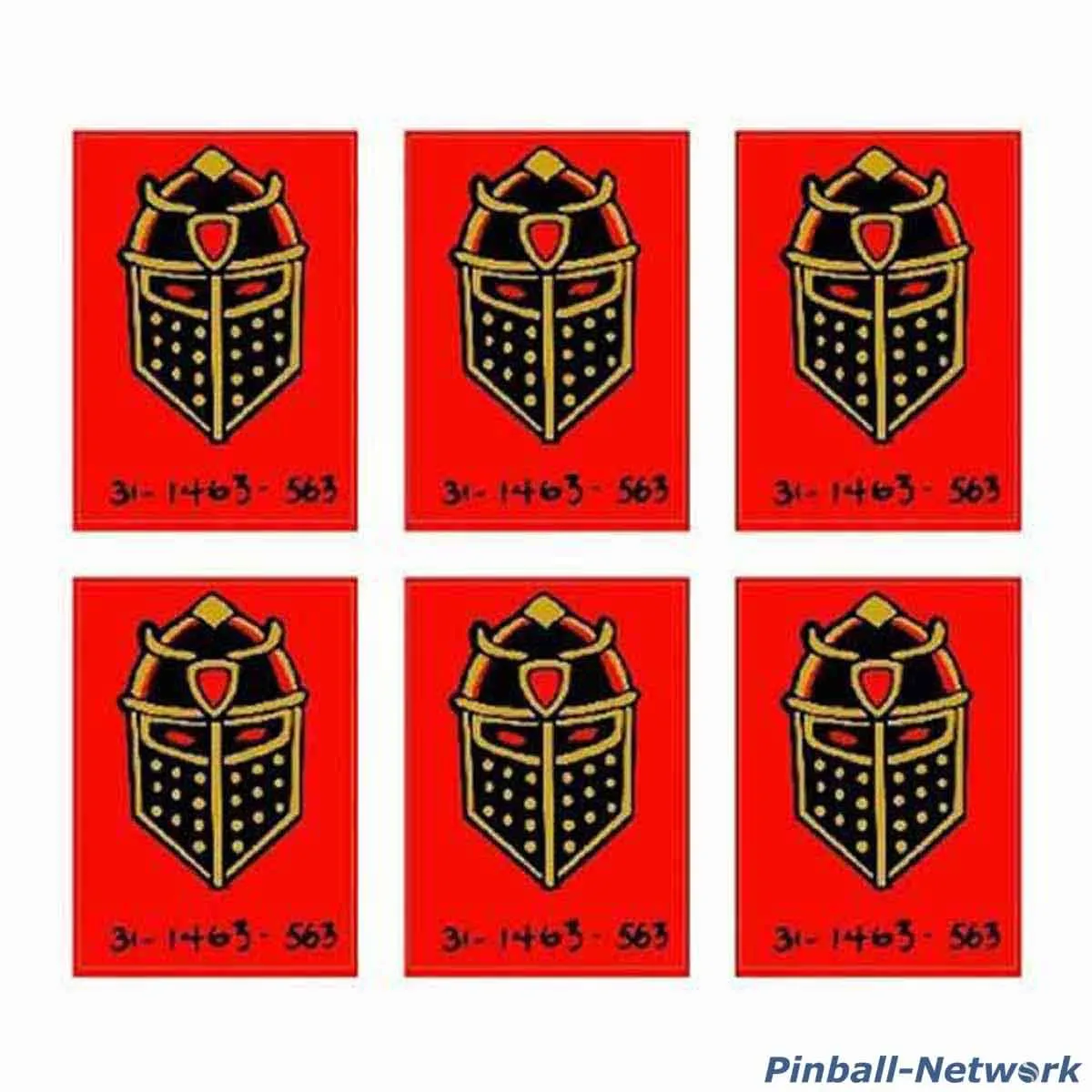 Black Knight 2000 Drop Target Decals