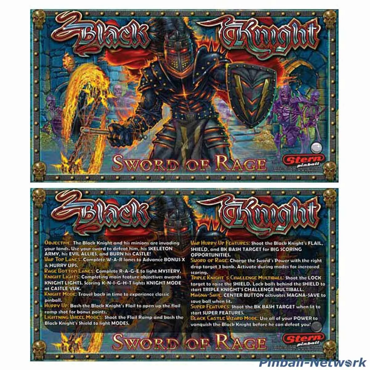 Black Knight Sword of Rage Custom Cards