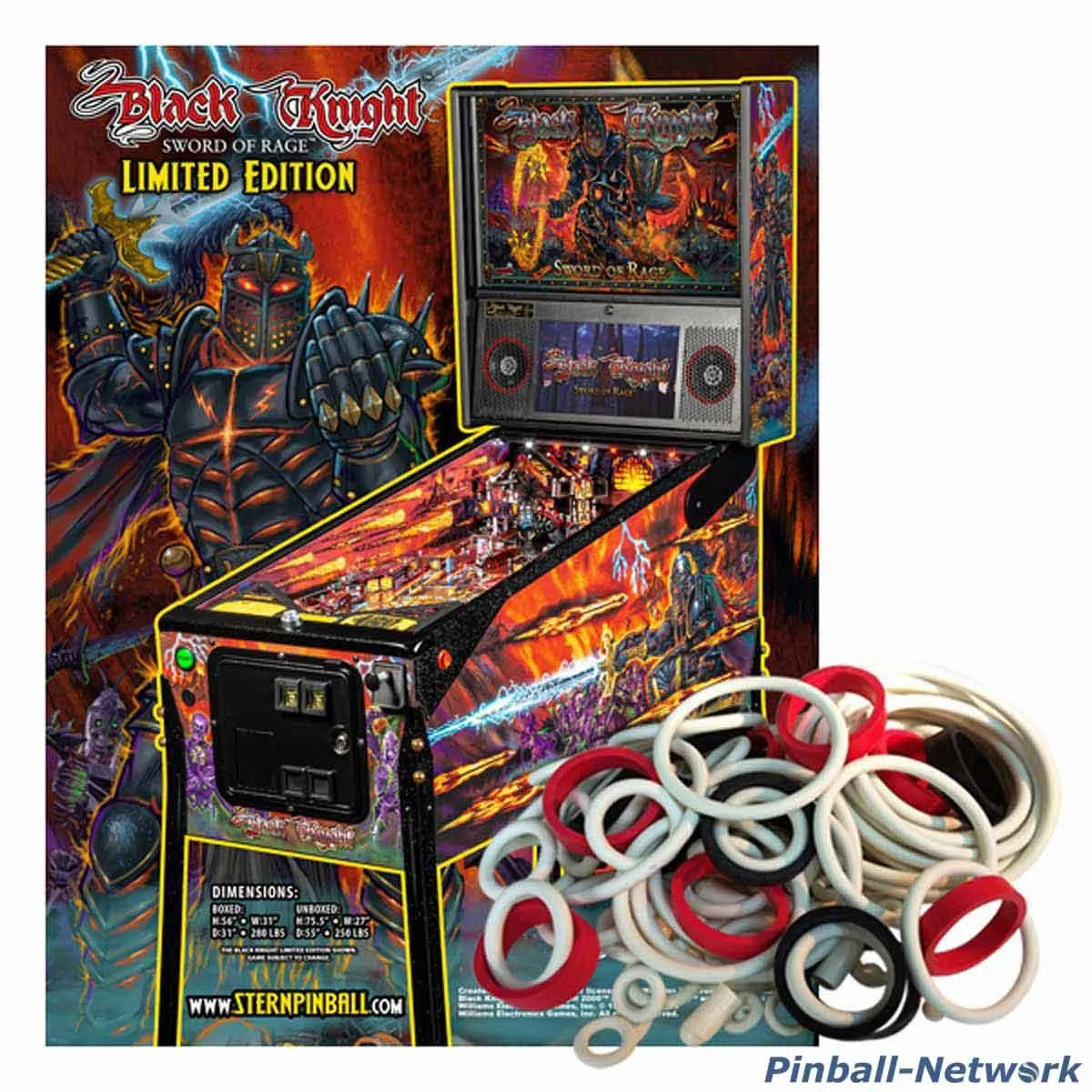 Black Knight Sword of Rage Limited Edition Gummisortiment