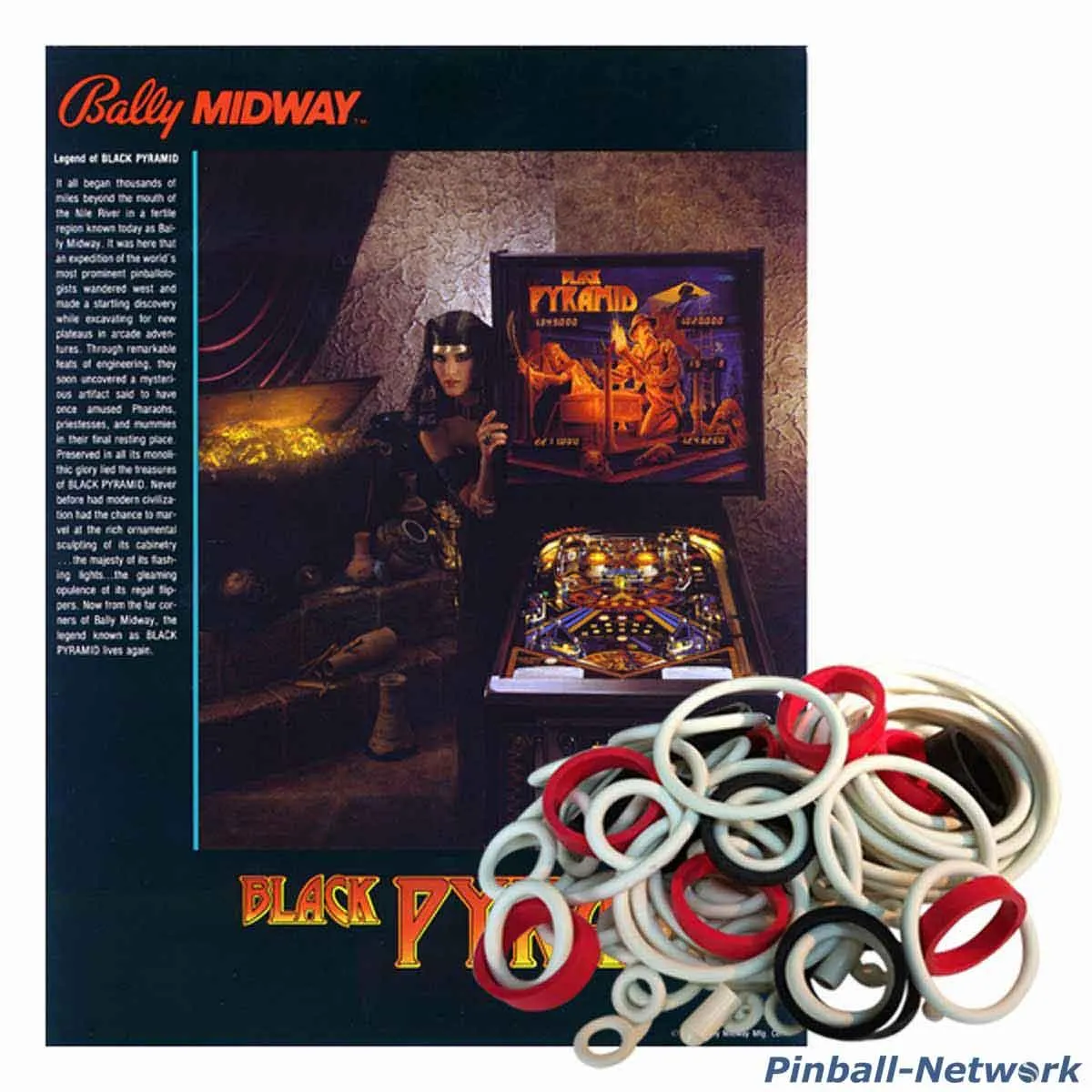 Black Pyramid Gummisortiment