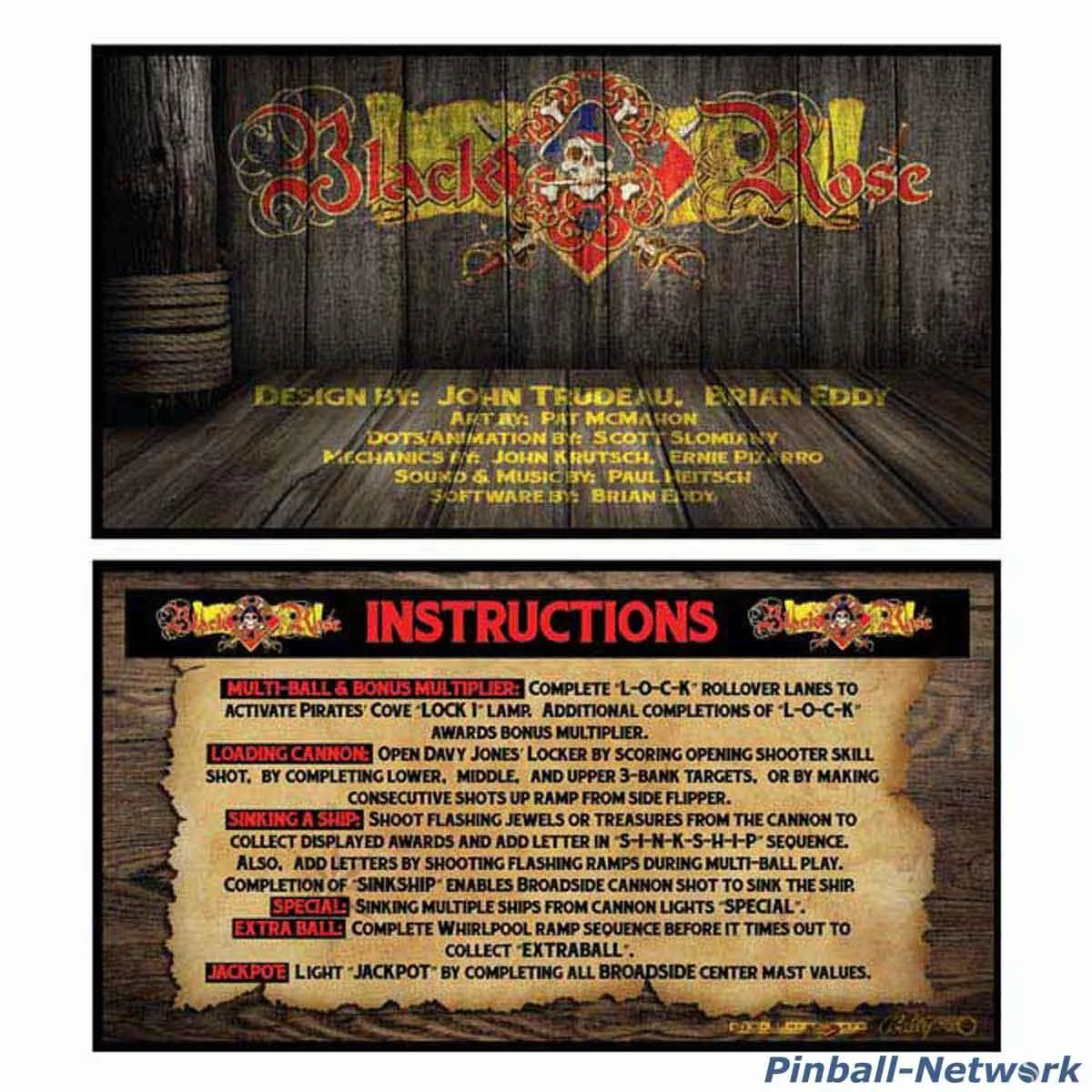 Black Rose Custom Cards