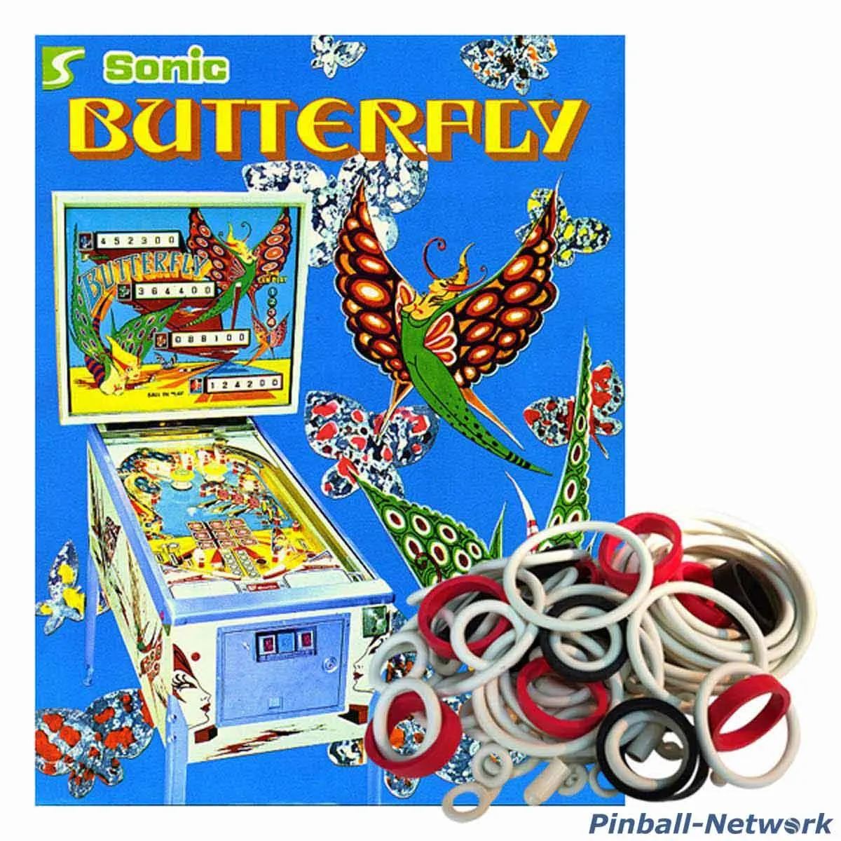 Butterfly Gummisortiment