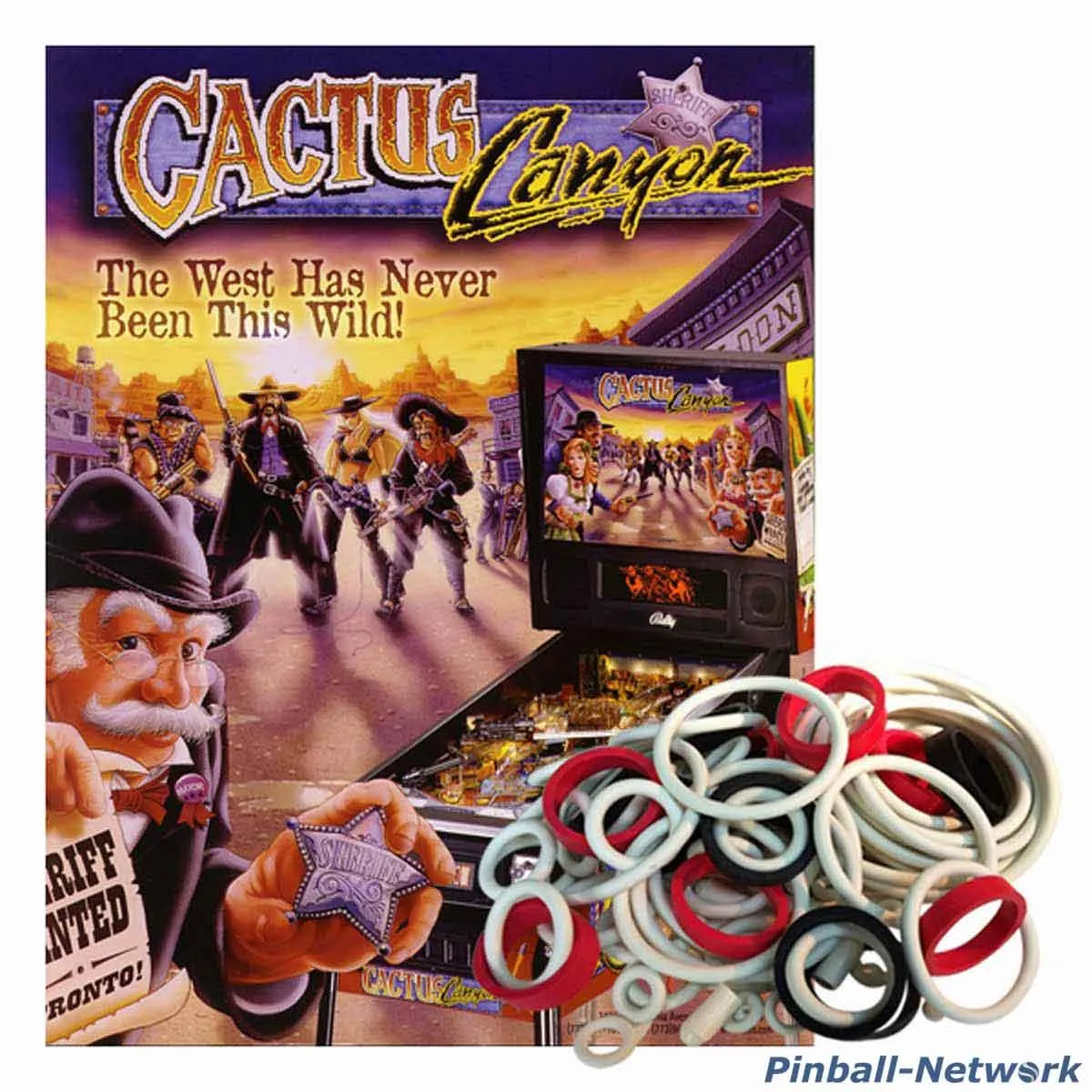 Cactus Canyon Gummisortiment