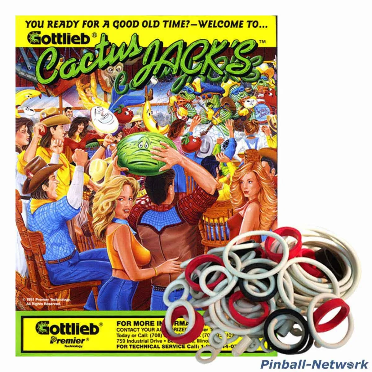 Cactus Jack's Gummisortiment