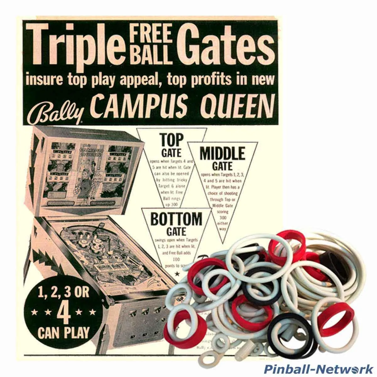 Campus Queen Gummisortiment